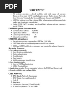 UMTS Summary