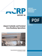 TRB - ACRP Report 40 Airport Curbside and Terminal Area Roadway Operations - 2010 PDF