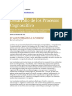 Desarrollo de Los Procesos Cognoscitivo