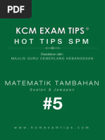 Add Math SPM 2013