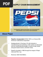 Download Supply Chain Management Pepsi by Naga Nagendra SN242281180 doc pdf