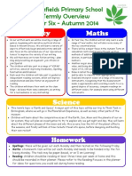 Autumn Y6 Overview