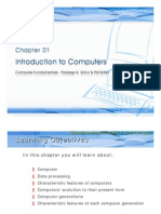 Introduction to Computers Fundamentals