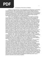 Download E-commerce first moves vs first follower by SamplesAssignmentLabcom SN242284873 doc pdf