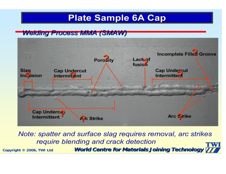 Cswip Plate Defects | PDF