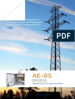 Messa 110 KV Disconector E-180 - Motor Mechanisms AE 85