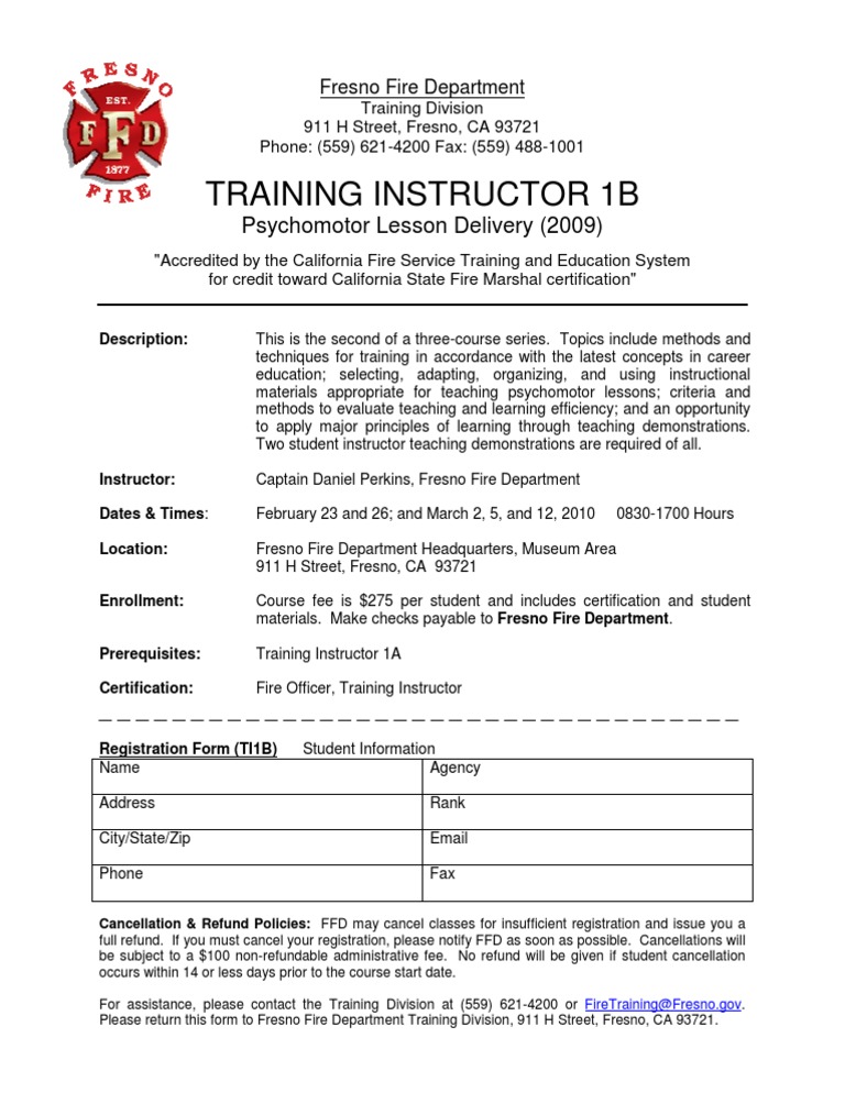 Instructor - 1B Feb 2010 | PDF | Pedagogy | Change