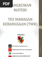 Rangkuman materi TWK
