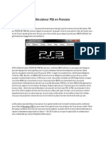 Emulateur PS3 pour PC francais