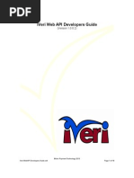 IVeri WebAPI Developers Guide