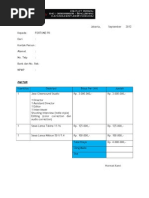 Contoh Invoice Dengan Excel