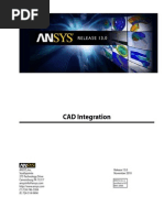 Ansys CAD Integration PDF