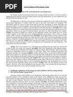 Download Social Conditions of Pre Islamic Arabia by shiraaaz SN242307419 doc pdf