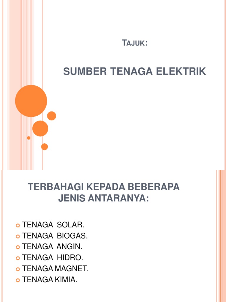 Sumber Tenaga Elektrik Pdf