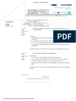 Exercícios de Fixação - Módulo II PDF