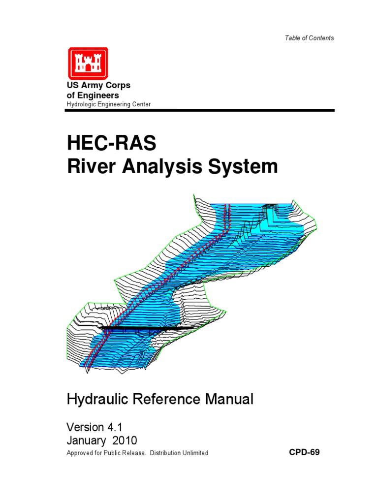 Manual De Referencia Hidraulico De Hec Ras 4 1 Pdf Hydrology Liquids