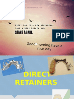 Direct Retainers - in Removable Partial Dentures