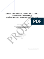 MI Simplification Législative - Projet de Rapport PDF