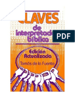 Claves de Interpretacion Biblica PDF