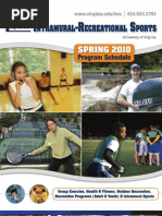 Download Uva Im Rec Spring 2010 by uvaimrecsports SN24231897 doc pdf