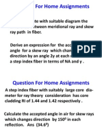 Question For Home Assignments