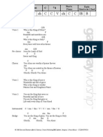 Glorify You Alone 219 Chord - Chart