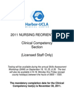 2011 Nursing Reorientation