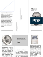 Folleto Platon