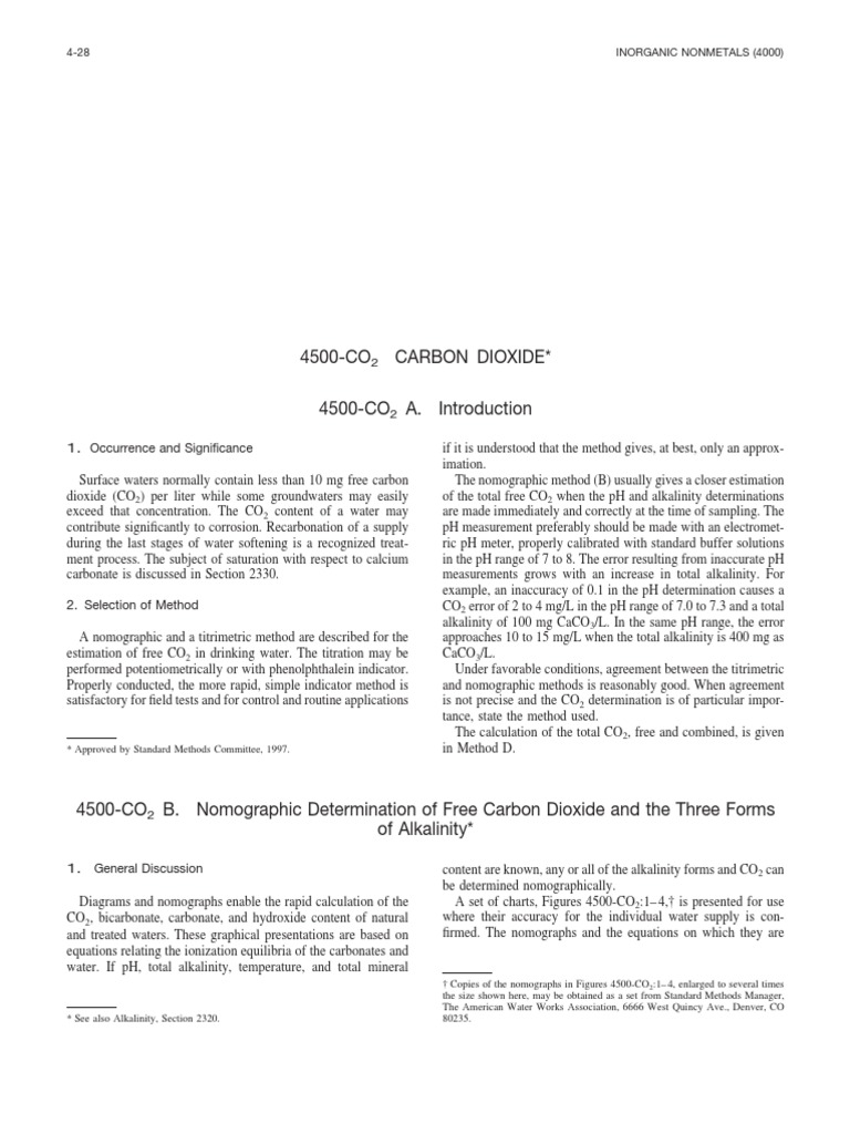 Sm 4500 co2 pdf pdf alkalinity ph