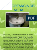 Importancia Del Agua Tania Carolina Jorge y Lorena PDF
