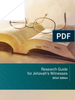 Research Guide For Jehovah's Witnesses