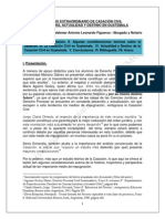 Trayectoria y Destino Del Recurso de Casacion Civil PDF