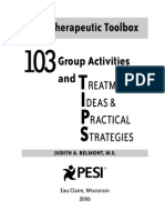 Look-Inside-103-Tips 103 Group Activities and Treatment Ideas Practical Strategies The Therapeutic Toolbox