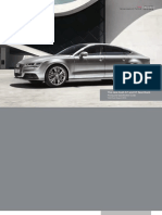 Audi A7 and S7 Sportback (UK)