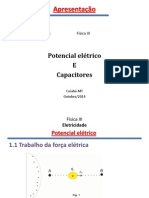 Aula de Potencial e Capacitor Eletrico