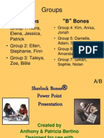 Sherlock Bones PPT MB BW RV JJ 1415 1 Intro