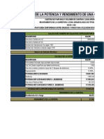 Calculo de Potencia Neta Cantera Corregida