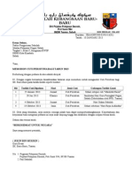 Memohon Cuti Peristiwa Bagi Tahun 2013