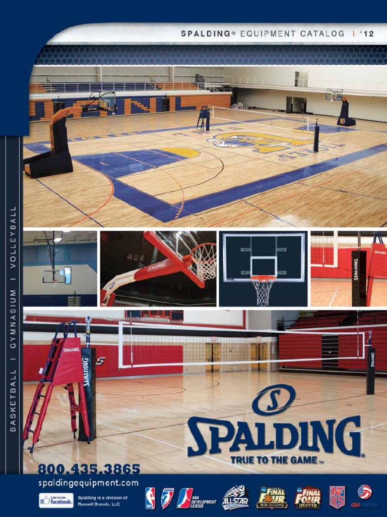 Spalding SuperGlass Collegiate Basketball Backboard 72x42