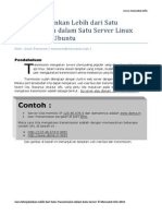 Cara Menjalankan Lebih Dari Satu Transmission Dalam Satu Server - Mencatat Info PDF