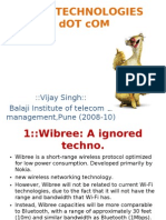 New Technologies of Telecom