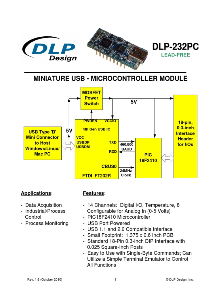 D L P 2 3 2 P C Usb Device Driver
