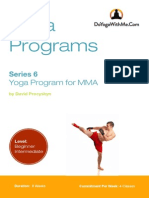 Yoga Program For MMA
