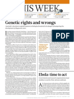 Genetic Rights and Wrongs: This Week