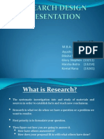 Research Design Presentation