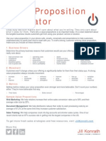 Value Proposition Generator PDF