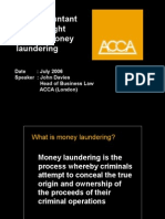 The Accountant and The Fight Against Money Laundering