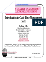 Cycle TIME MAGAEMENT PDF