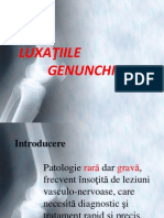 Luxatiile Genunchiului