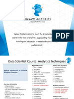 Jigsaw Academy - Data Scientist Outline (1)